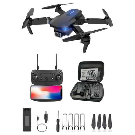 Drone Con Camara Hd Wifi App Control + Bateria Recargable