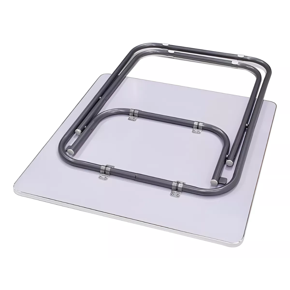 Mesa Plegable Portatil Multifuncional Mesa Auxiliar 60x60cm