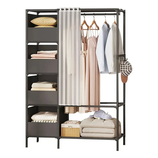 Perchero Organizador De Ropa Closet Moderno Estante Armable