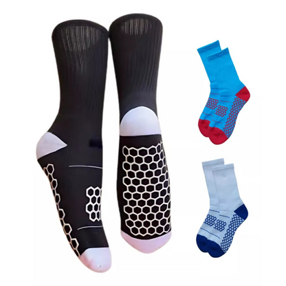 Medias Deportiva Antideslizante Calcetines De Futbol Fitness