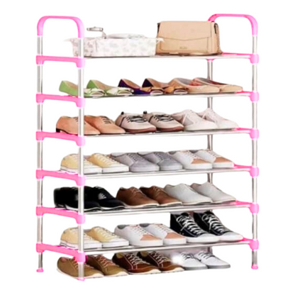 Organizador De Zapatos Estante Metalico Zapatero 6 Niveles