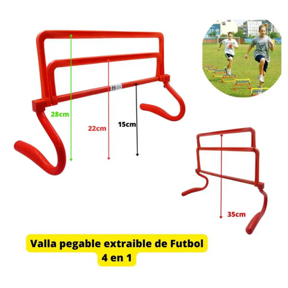 Valla De Entrenamiento Valla Entrenamiento Ajustable 15/35cm