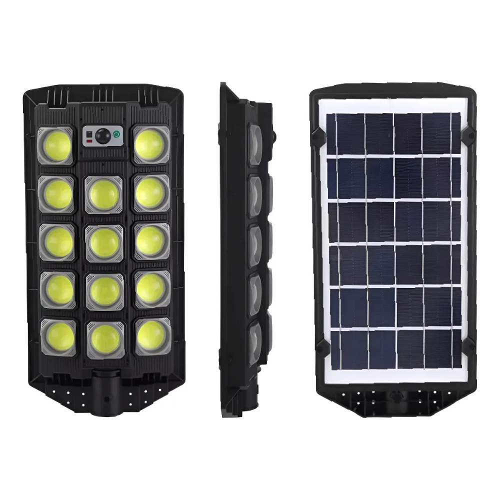 Foco Led Solar Con Sensor Movimiento Y Control Remoto Farol
