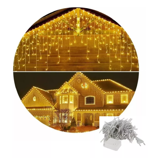 Guirnalda Luces Navidad Cascada Navidad 120l Cascada Luces