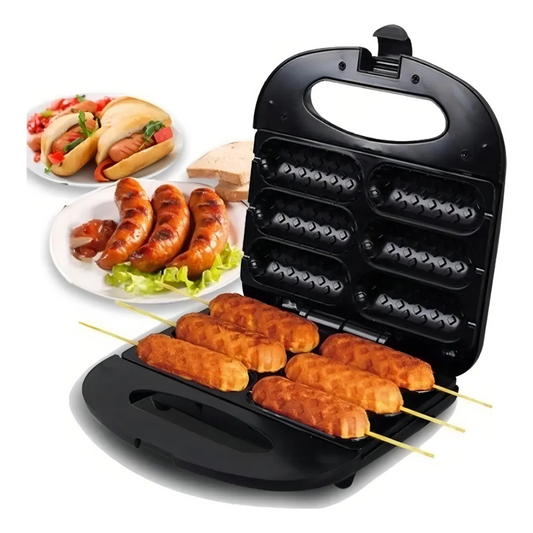 Maquina Hot Dog Asador Longaniza Completo Yogui Chorizo 750w