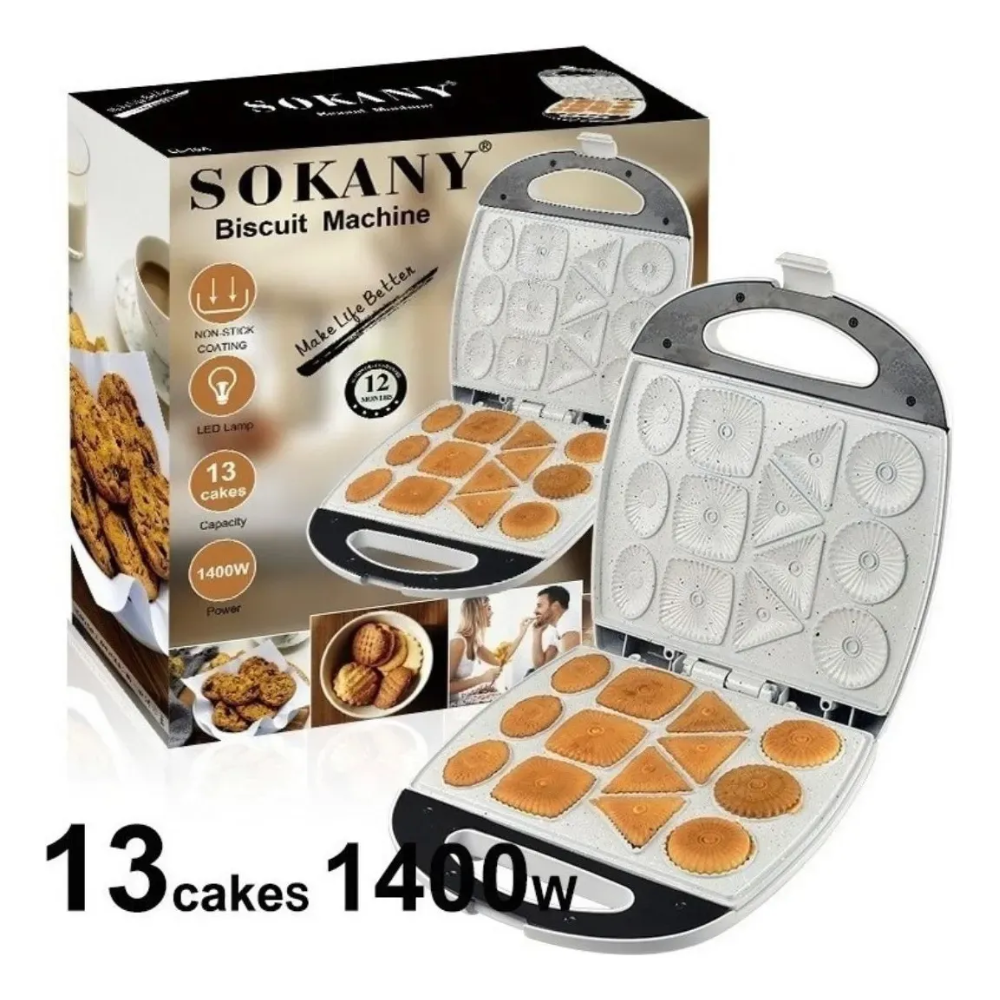 Maquina Para Hacer Galletas Moldes Figuras Tostador Galletas