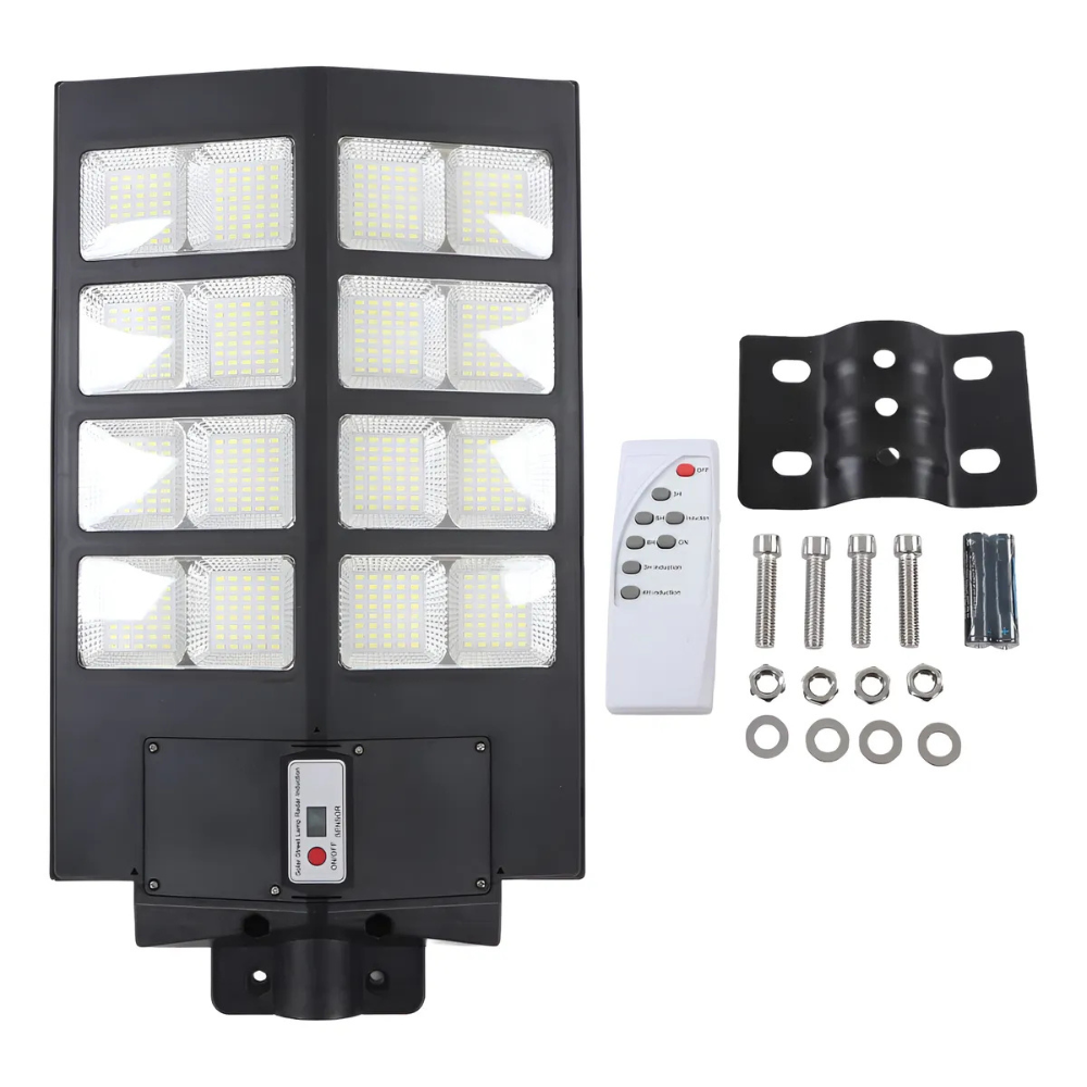 Foco Led Solar Exterior Poste 800w Con Sensor De Movimiento