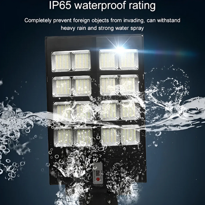 Foco Led Solar Exterior Poste 800w Con Sensor De Movimiento