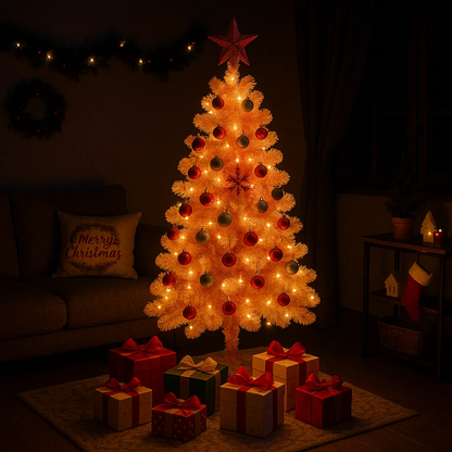 Arbol De Navidad 120cm Artificial Pino Pascua Arbol Nevado