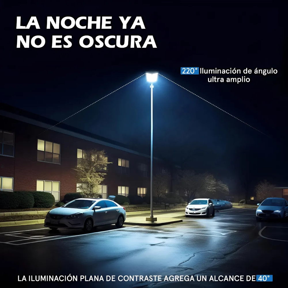 Reflector Led Solar Exterior Farol Alumbrado Publico 1000w