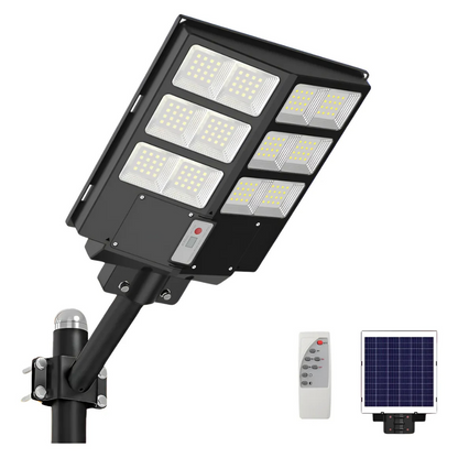 Foco Led Solar Exterior Poste 600w Con Sensor De Movimiento