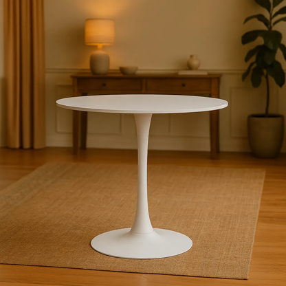 Mesa Redonda Tulip Mesa Cocina Comedor 80x75cm Mesa Living