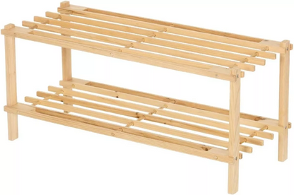 Zapatero Organizador Mueble Zapatero Madera Zapateros 2nivel