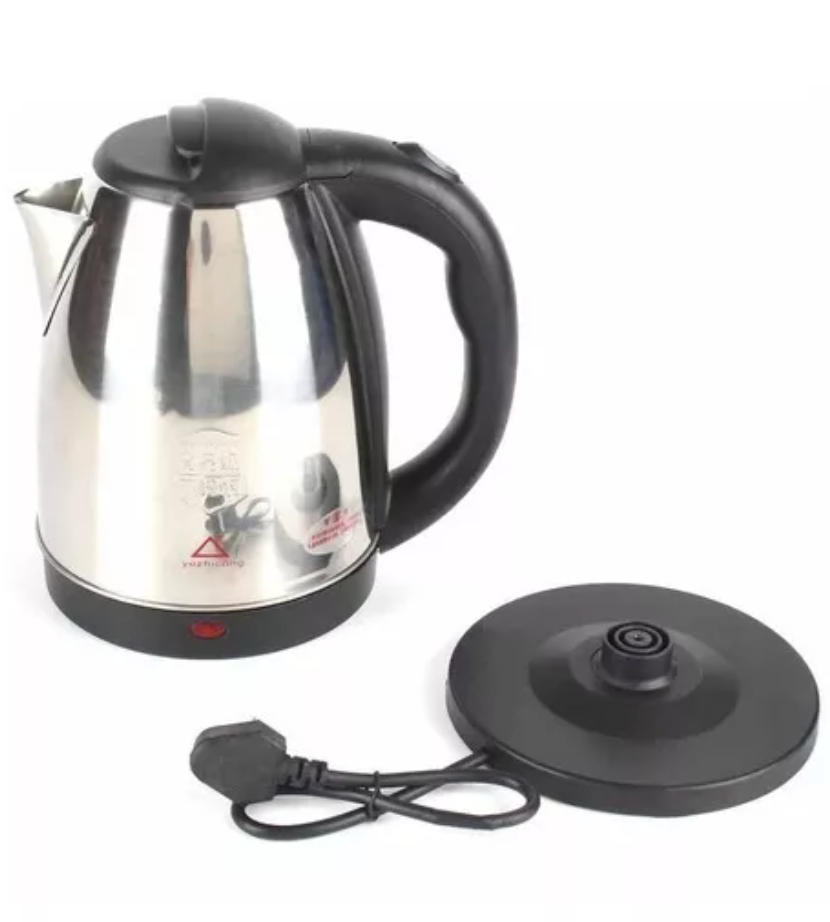 Hervidor Electrico Calentador De Agua Acero 220v 1500w 2lts