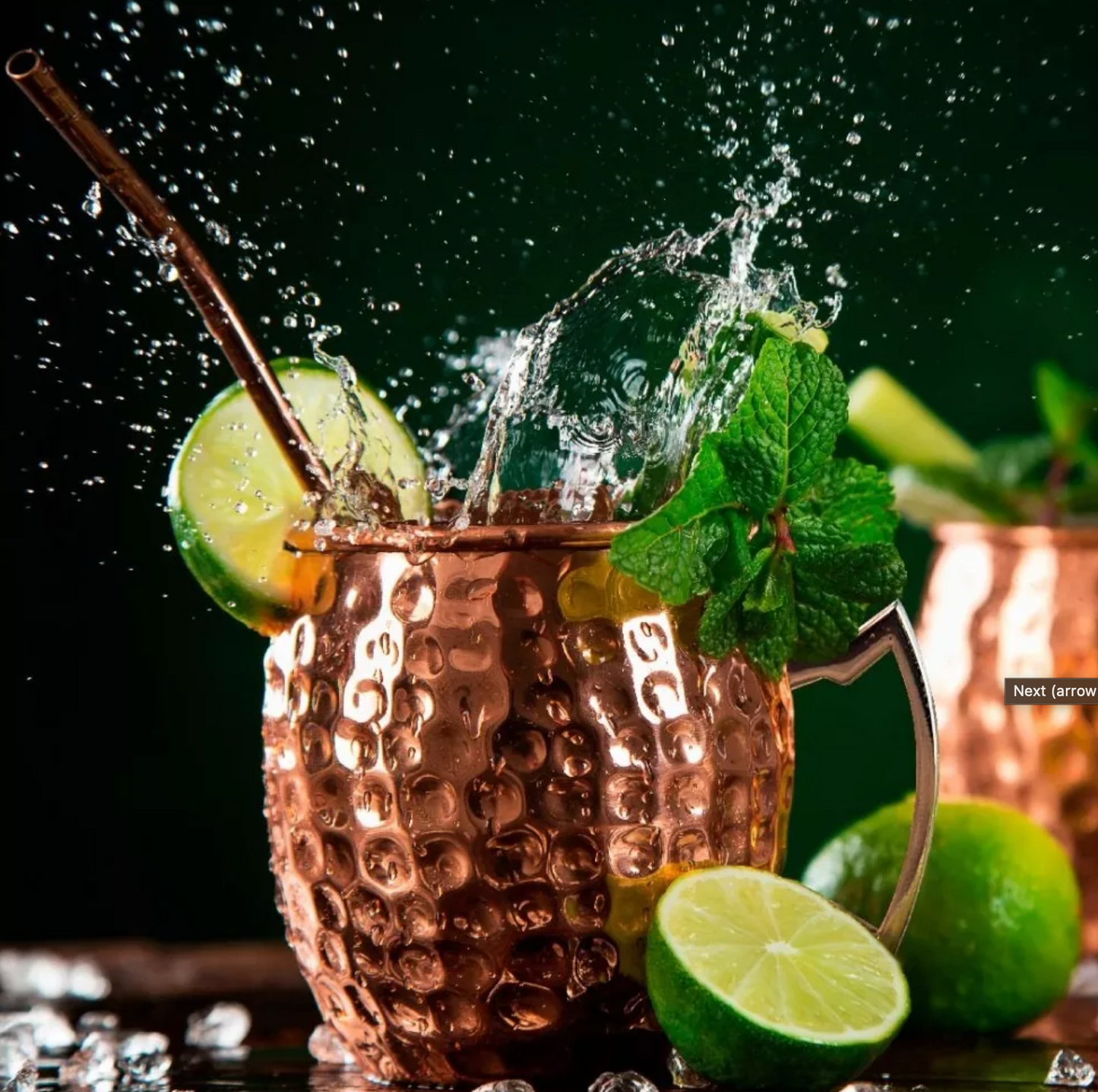 Mug Moscow Mule Vaso Cobre Coctel Vaso Bar Mugs 500ml