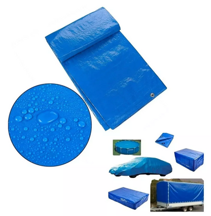 Lona Carpa Multiusos Cobertor Lona Impermeable 5x6 Metros