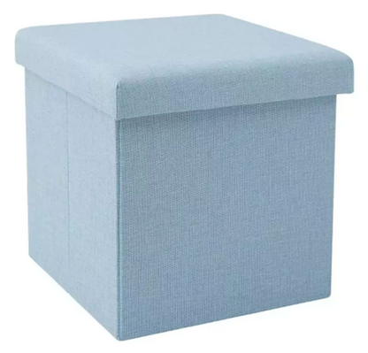 Puff Organizador Silla Cubo Organizador Plegable 30x30x30cm