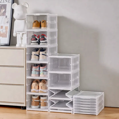 6 Cajas Organizadoras Zapatos Zapatero Zapatera Plegable