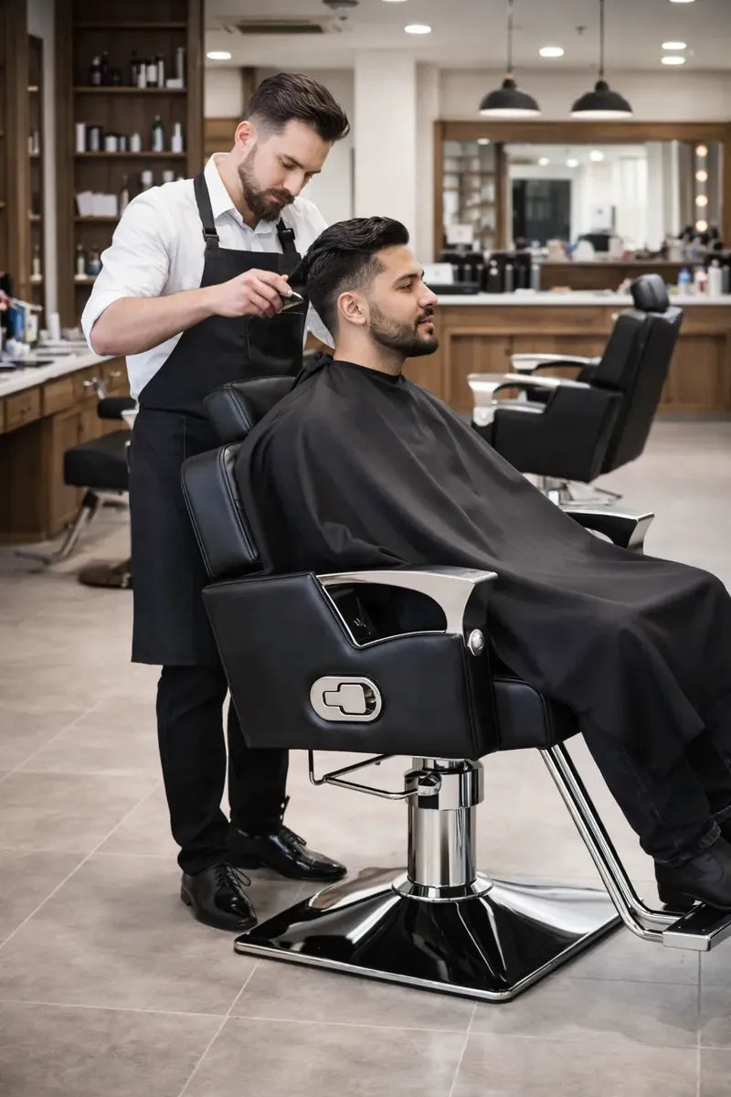 Silla Barberia Sillon Estetica Silla Hidraulica Reclinable