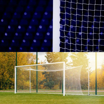 2 Mallas Futbol 7 Malla Gruesa Red Arco Futbolito 5.5x2.1mt