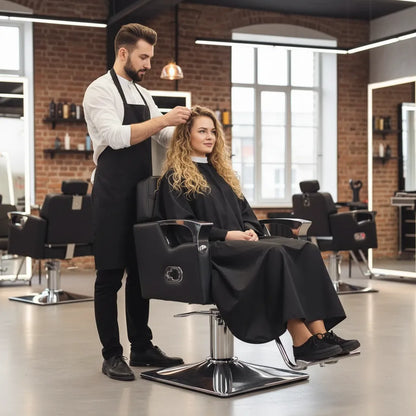 Silla Barberia Sillon Estetica Silla Hidraulica Reclinable