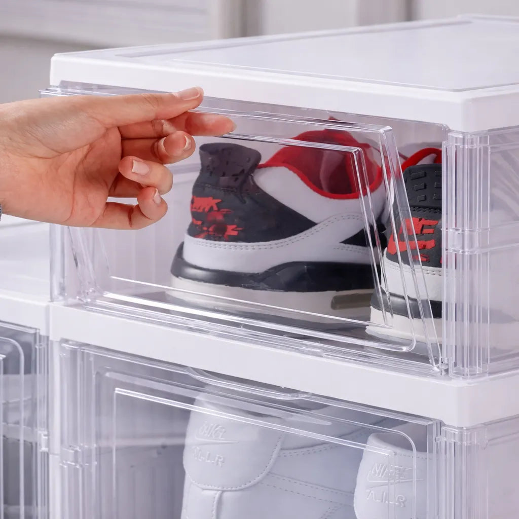 6 Cajas Organizadoras Zapatos Zapatero Zapatera Plegable