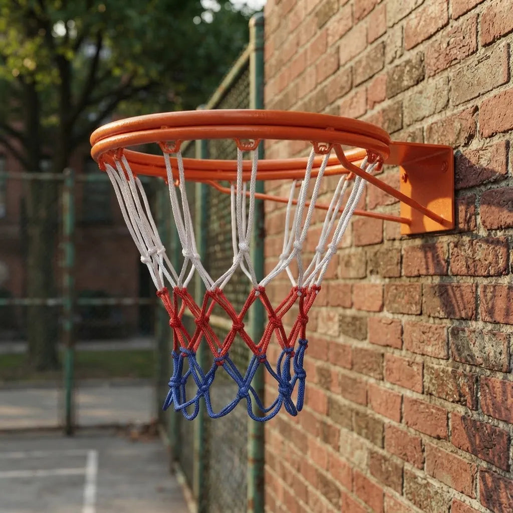 Aro De Basquet Canasta Reforzada Con Red Medida Profesional