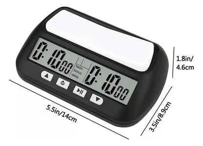 Reloj De Ajedrez Digital Con Temporizador Profesional Torneo