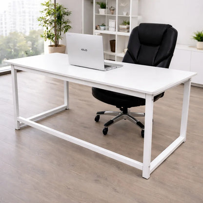 Escritorio Mesa Escritorio Oficina Escritorio 120x60cm 12mm Blanco