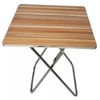 Mesa Plegable Portatil Multifuncional Mesa Auxiliar 100x100