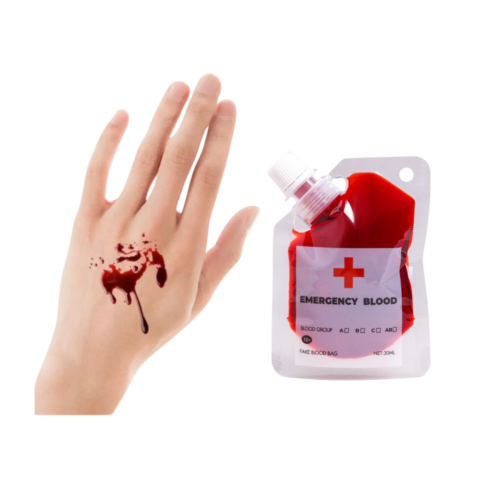 Sangre Falsa Artificial Maquillaje 30ml Hallowen