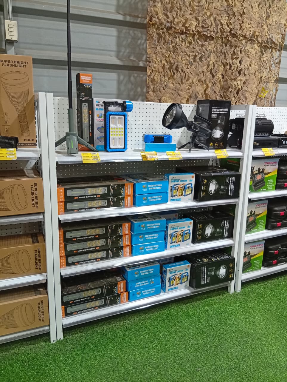 Exhibidor Metalico 4 Niveles Estanteria Minimarket 124x130cm