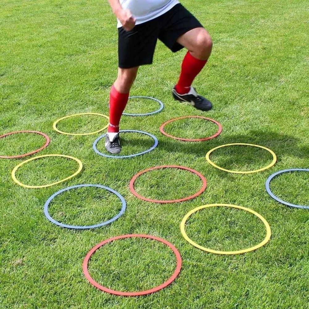 Pack 12 Aros Entrenamiento Crosffit Aros Agilidad 40cm