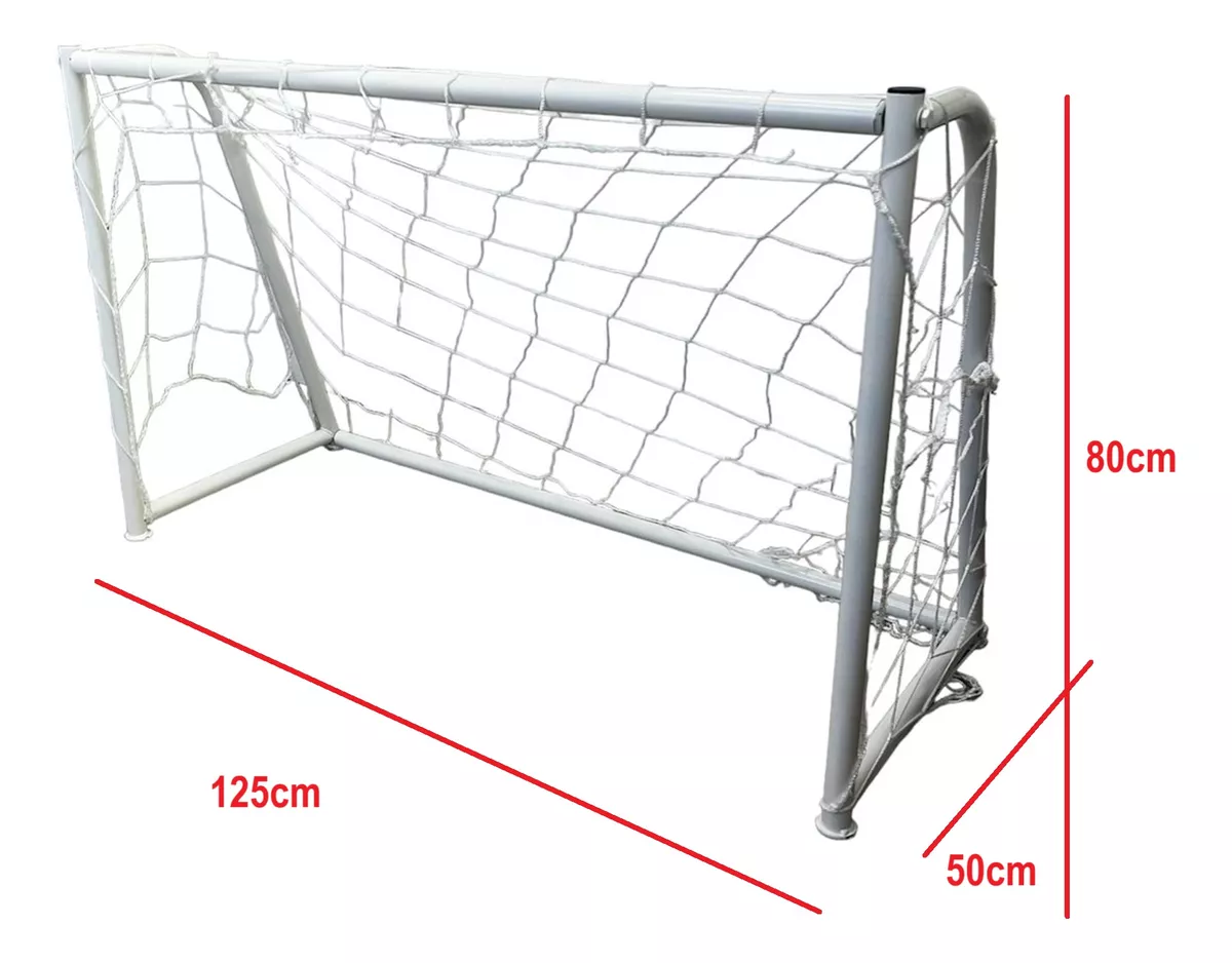 2 Arco De Futbol Arcos De Futbol Infantil +red 125x80x50cm