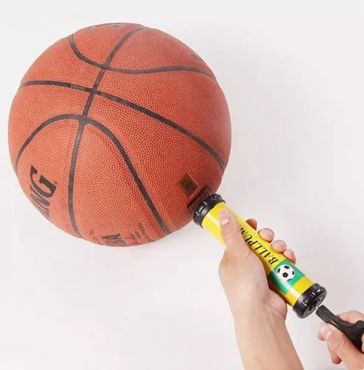 Inflador Pelotas Aguja Bombin Pelota Inflador De Pelotas