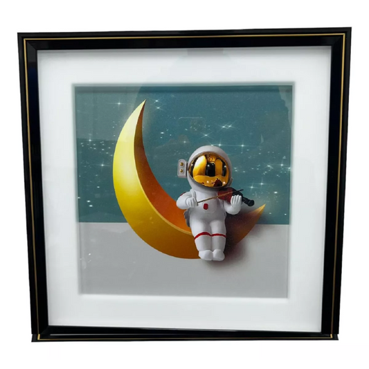 Cuadros Decorativos Cuadro Infantil Cuadro Astronauta 41x41