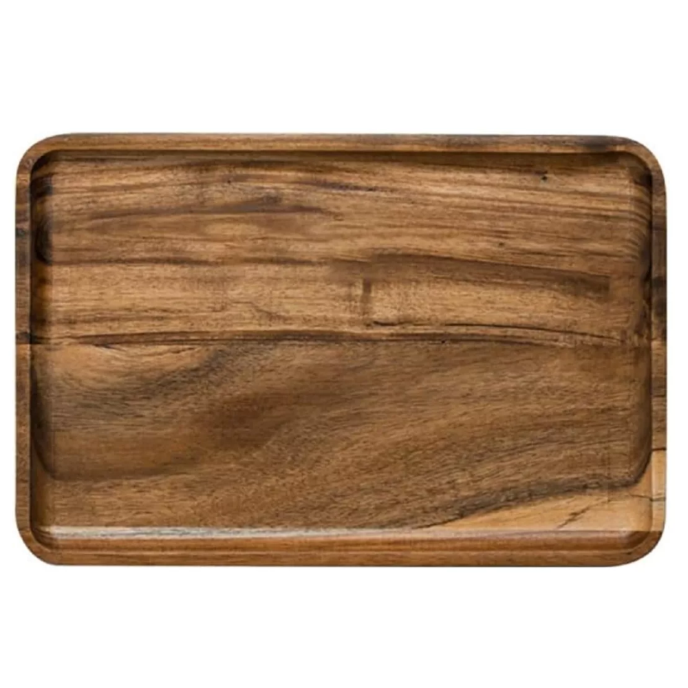 Bandejas Madera Bandeja Desayuno Madera Plato Madera 20x30