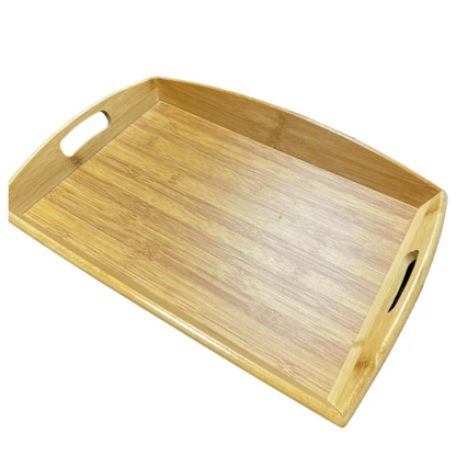 Bandeja Desayuno Bandejas Bambu Bandejas De Madera 46x33cm