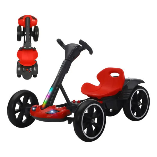 Go Kart Electrico A Bateria Auto Go Kart Plegable Infantil