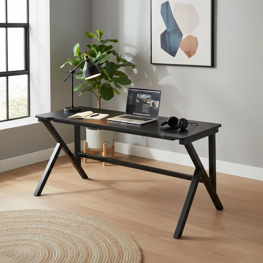 Escritorio Oficina Mesa Gamer Escritorio Gamer 120x60cm 30mm